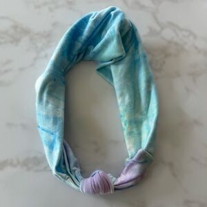 NEW BLUE/Purple Tie Dye Headband